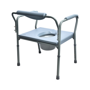 Chaise de toilette d'hôpital grise non électrique pour personnes âgées et femmes enceintes - Product Image 3