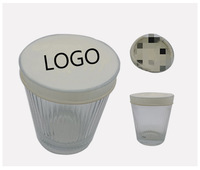 Couvercle personnalisé bouchon supérieur Latex boisson protecteur couvre tasse Latex préservatif pour boissons avec trou de paille