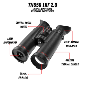 Binoculares de Imagen Térmica con Láser TN650L2.0, Resolución 640*512, para Caza, Exploración e Inspección de Líneas Eléctricas - Product Image 6