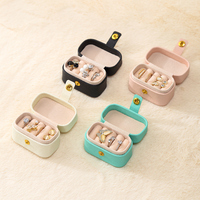 Boîte à bijoux écologique organisateur de stockage d'anneau