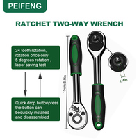 Ensemble d'outils à main combinés de réparation automobile professionnels de 82 pièces avec clé à cliquet et coffret rigide, jeu d'outils professionnels OEM