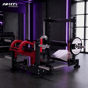 BM Factory Sale Équipement de musculation professionnel en acier pour salle de sport, machine de poussée des hanches 3D sécurisée pour la musculation avec poids libres - Product Image 1