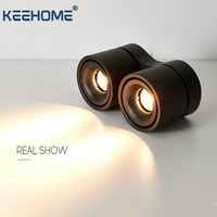 Plafonnier LED encastré MD-WL-Y008 Keehome 20W 30W 40W à haut rendement lumineux COB pour bureaux commerciaux, hôtels