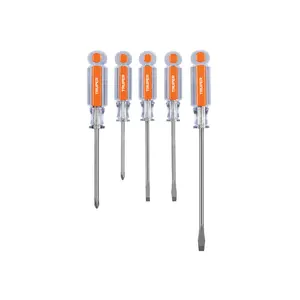 Juego de 5 destornilladores con mangos de acetato, TRUPER, en caja (6 unidades) - Product Image 1