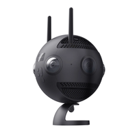 Caméra 360° professionnelle Insta360 Pro 2, caméra 3D VR avec stabilisation FlowState pour la réalisation de films, la diffusion en direct et les contenus VR