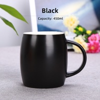 Mug en céramique créatif avec couvercle et cuillère, mug à café en forme de cœur, compatible micro-ondes, design minimaliste moderne, grande capacité