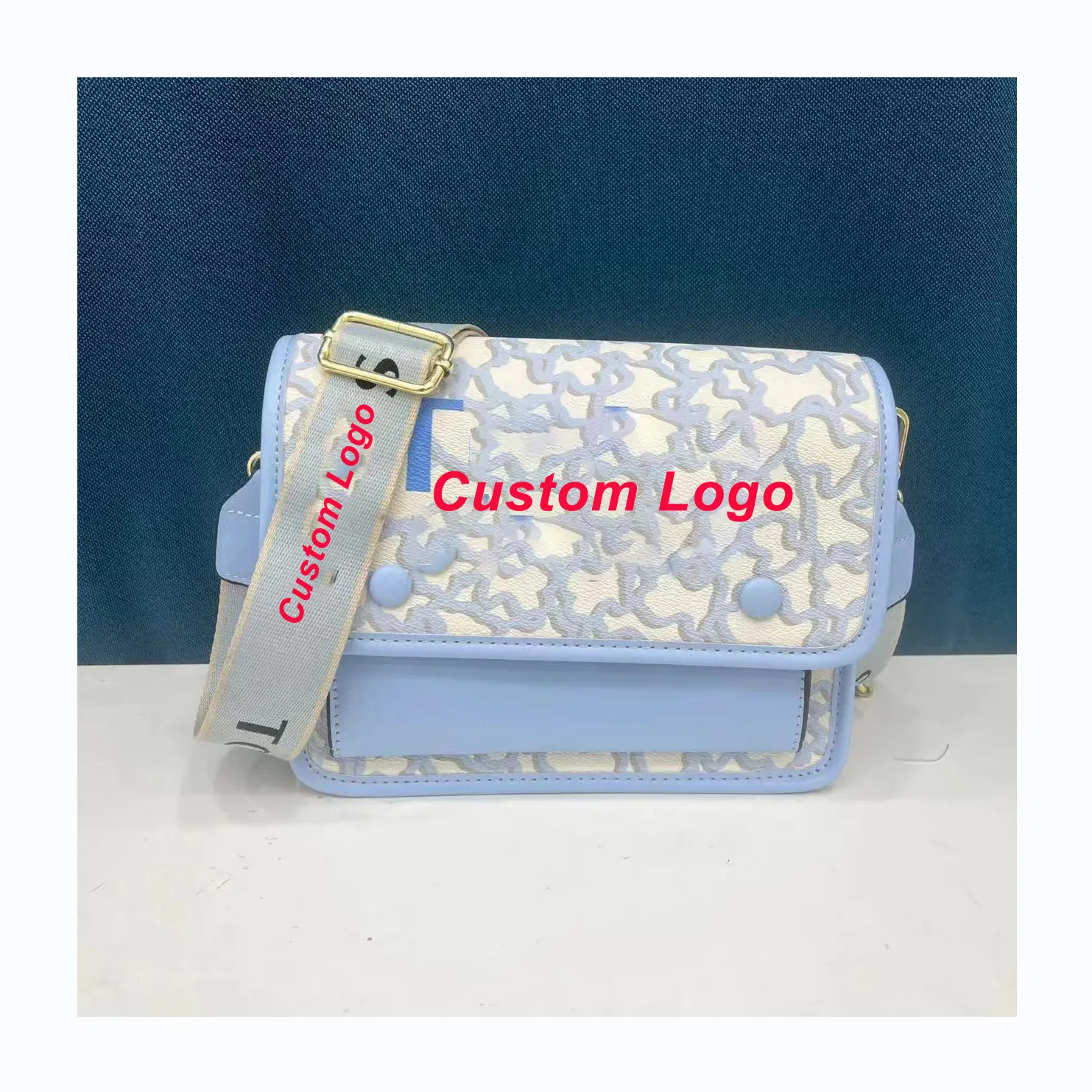 Kustom Logo 2024 desain baru tas tangan wanita tas tangan mewah wanita dompet dan tas belanja dompet wanita