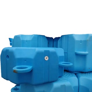 Nouvelle arrivée modulaire brise-lames flottant pont ponton de pêche cubes en acier de haute qualité pile <span class=keywords><strong>guide</strong></span> ponton flota - Product Image 1
