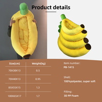 Litthing — tapis banane Portable Super doux, pour les animaux de compagnie, bateau, niche, pour chiens et chats, résiste à la chaleur, accessoire de maison