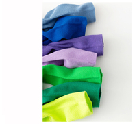 Chaussettes courtes classiques pour femmes avec logo personnalisé, confort optimal, épaisseur standard, mélange de coton, idéales pour le télétravail et les courses
