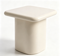 Table basse en bois moderne, portable et légère pour les petits salons