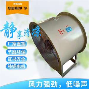 Ventilador Axial Antiexplosivo BT35-11-11.2A para Conductos, Tipo Fijo con Ruedas, Frecuencia de 50 Hz, 380 V, Soplador Presurizado a Prueba de Explosiones - Product Image 5