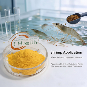 Prémélange d'électrolytes et <span class=keywords><strong>de</strong></span> multivitamines en poudre soluble dans l'eau pour l'aquaculture en gros – Additif alimentaire pour poissons, crevettes et crabes - Product Image 3