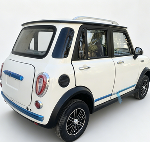 Voiture électrique compacte 4 portes avec garniture bleue et toit noir, mini-voiture électrique pour adultes, vente chaude, bonne qualité - Product Image 4