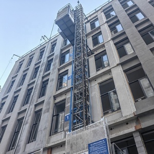 SC200/200 pengangkat konstruksi Mini lift kargo berkinerja tinggi 2T dengan frekuensi variabel untuk konstruksi kargo personel - Product Image 2