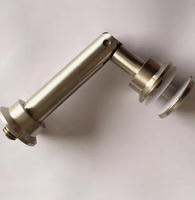 Supports de garde-corps en verre en acier inoxydable, vente directe d'usine