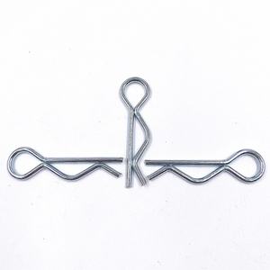 Venta directa de fábrica Pasador de chaveta galvanizado de zinc Clip R Tipo R Pasador de horquilla en estilo de bobina para uso industrial - Product Image 3
