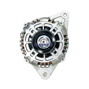 Alternatore compatibile con KIA SPORTAGE II 2.0 16V 4WD Benzina (KW: 104, HP: 141) dal 09-2004 al 08-2010 KUHNER 401807RI NUOVO - Product Image 1