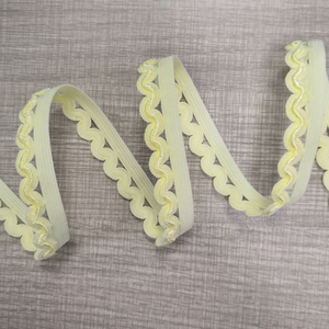 Chất lượng cao Spandex Picot đàn hồi nóng bán vàng thời trang mới thiết kế đàn hồi cho đồ lót - Product Image 4