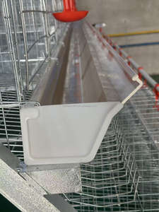 Jaula para Pollos Galvanizada por Inmersión en Caliente de Fábrica, 3 Niveles, 120 Pollos - Product Image 3