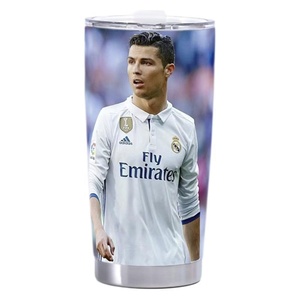 Mug <span class=keywords><strong>de</strong></span> voiture isotherme en acier inoxydable imprimé <span class=keywords><strong>Cristiano</strong></span> <span class=keywords><strong>Ronaldo</strong></span>, 20 oz, cadeau, best-seller - Product Image 5