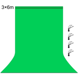 PULUZ perlengkapan Studio fotografi, peralatan Studio foto tebal dan tahan lama 3m X 6m latar belakang kain fotografi - Product Image 2