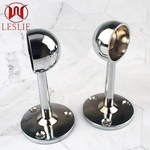 Support mural pour vêtements, support de fixation pour armoire, tube rond de 25 mm, support de fixation pour tringle suspendue de 1/2 pouce - Product Image 4