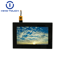 Pantalla Táctil Capacitiva de 7 Pulgadas con Resolución de 800x480 e Interfaz I2C para Navegación GPS Industrial