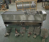 Fabricant d'usine, rôtissoire à poulet au charbon de bois portable d'extérieur, machine à griller au charbon de bois pour poulet HJ-KJL180m