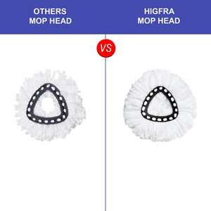 3 Pack Vacuum Sealed O-Cedar EasyWring <b>Mop</b> <b>Head</b> Refills Premium Microfiber Spin <b>Mop</b> <b>Replacement</b> Pads for Deep Cleaning - Product Image 3