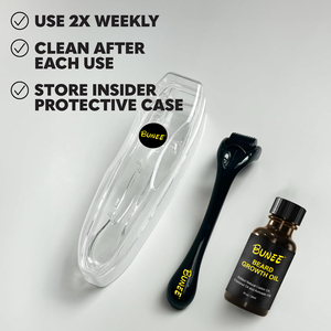 Chất Lượng Cao Trẻ Hóa Da Râu Con Lăn <span class=keywords><strong>540</strong></span> Kim Mờ Màu Đen Râu Dermaroller Tốt Nhất Tóc Tăng Trưởng Râu Con Lăn - Product Image 6