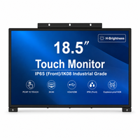 Monitor Layar Sentuh Industri 10.1-65 inci, Layar LCD Open Frame, Panel HMI untuk Mesin Kios dan Mesin Penjual Otomatis, Tersedia OEM ODM