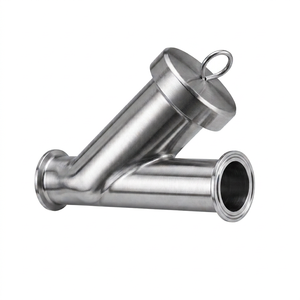 Filtre en Y SS 316L forgé et poli, connexion par soudage haute pression, pour alimentation en eau - Product Image 1