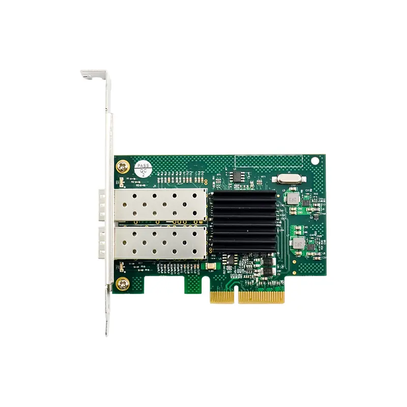 Hot Selling Product 82576 Chipset 2 SFP Port Optical Fiber Card Wired Network Interface Card