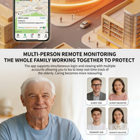 Montre connectée GPS pour personnes âgées H27G, appel d'urgence SOS, appel vidéo 4G, fréquence cardiaque, pression artérielle, alarme de chute, positionnement WiFi