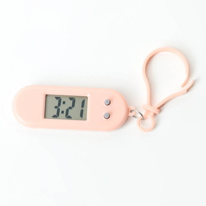 Horloge simple, porte-clés portable, couleur macaron, examen post-diplôme, questions, affichage de l'heure et de la date, table électronique - Product Image 2