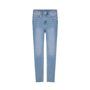 Premium Light Wash Casual Skinny <b>Jeans</b> for <b>Women</b> Featuring <b>Slim</b> Fit Durable Everyday Wear & Washable - Product Image 4