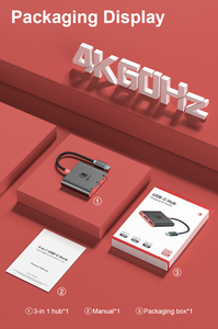 ULT-unite 3 in 1 Multi Function Charging <strong>Docking</strong> <strong>Station</strong> 4K 60Hz UHD Screen Mirroring Adapter USB Hub for Nintendo <strong>Switch2</strong> to TV - Product Image 5