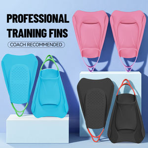 <span class=keywords><strong>THENICE</strong></span>, aletas de natación cortas de alta calidad para buceo y esnórquel para hombres y mujeres, aletas de goma para apnea - Product Image 5
