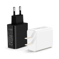 Adaptateur secteur USB-A GaN 15W PD 3.0 100-240V avec large compatibilité et protection de sécurité pour smartphones, tablettes et voyages