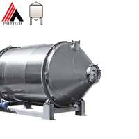 Réservoir rotatif de fermentation de vin SS304 Réservoir en acier inoxydable 50000 litres pour la fermentation
