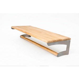 Modern Multifunctional Solid Wood <b>Corner</b> Wall <b>Shelf</b> and Bathroom Storage Rack with Towel Bar Stainless Steel Holder - Product Image 3