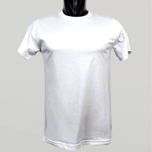 Camiseta Unisex Premium 100% Algodón Peinado 30s, Suave, Transpirable, de Manga Corta, Cuello Redondo, Lisa, Informal, Fabricante de Camisetas - Product Image 1