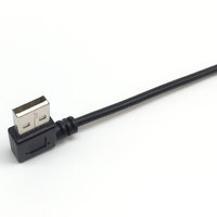 Konektor USB 90 Derajat USB a Male ke B Male Kabel Printer Transfer Data