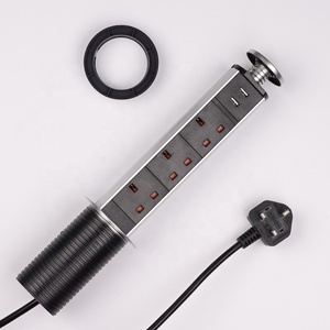 Ổ Cắm Chuyển Đổi Máy Tính Để Bàn Thông Minh Điện Anh Với Usb Cho Dải Máy Tính Để Bàn Hội Nghị - Product Image 5