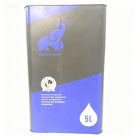 Vernis de finition automobile haute brillance 2K résistant à la chaleur, peinture en aérosol pour voiture, couche transparente à faible teneur en COV