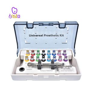 16 Pcs Obeng Gigi Universal Kit Instrumen Kedokteran Gigi untuk Implantologi Kunci Torsi Implan Gigi Universal - Product Image 1
