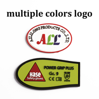 Patchs d'étiquettes en PVC souple personnalisés logo gravé Insigne en silicone Étiquette en caoutchouc Étiquette en silicone