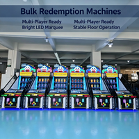 Machine de jeu d'arcade de lancer de balles Hungry Shark à monnayeur pour aire de jeux intérieure et parc d'attractions