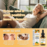 Huile Essentielle d'Orange Douce Pure en Gros, Extrait Naturel Non Dilué de Zeste d'Orange pour l'Aromathérapie et le Massage Corporel
